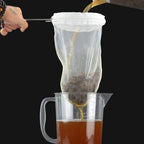 Milk Tea Filtration Tool with Stainless Steel Ring and 600 Mesh Cloth