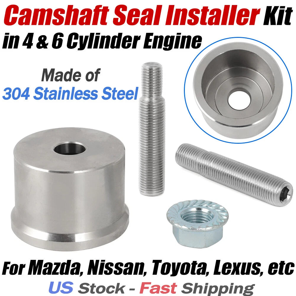 Camshaft Seal Installer Tool Kit for Mazda Nissan Toyota Lexus (All Years)
