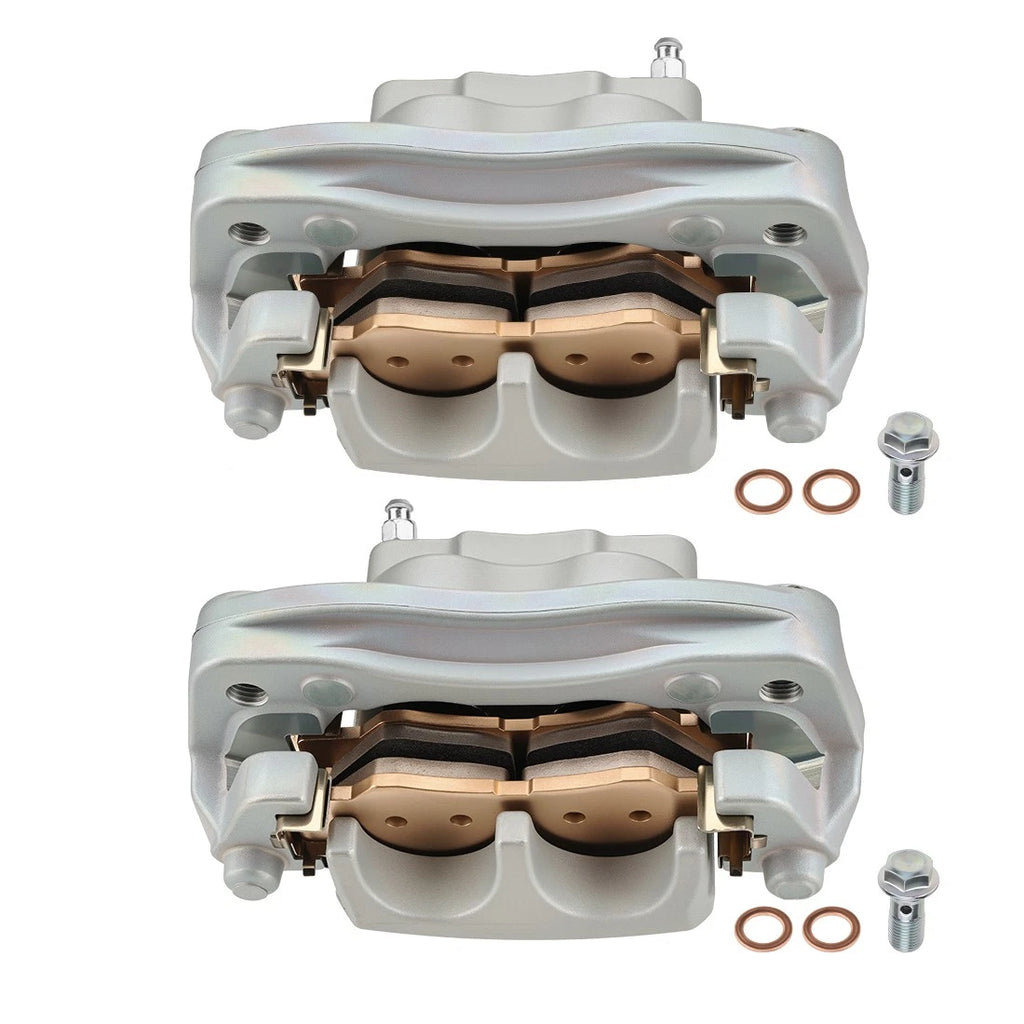 Rear Brake Calipers & Pads for Yamaha YXZ1000R (2016–2023) 2HC-2580V-00-00 2HC-2580W-00-00