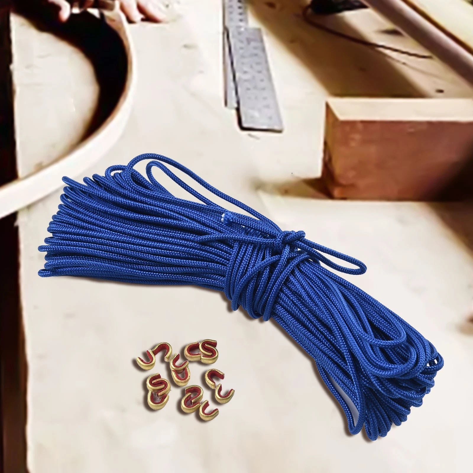 Nocking Points Tools for Bow String (0.2x0.2x0.12 Inch, 0.5x0.5x0.3 Cm)