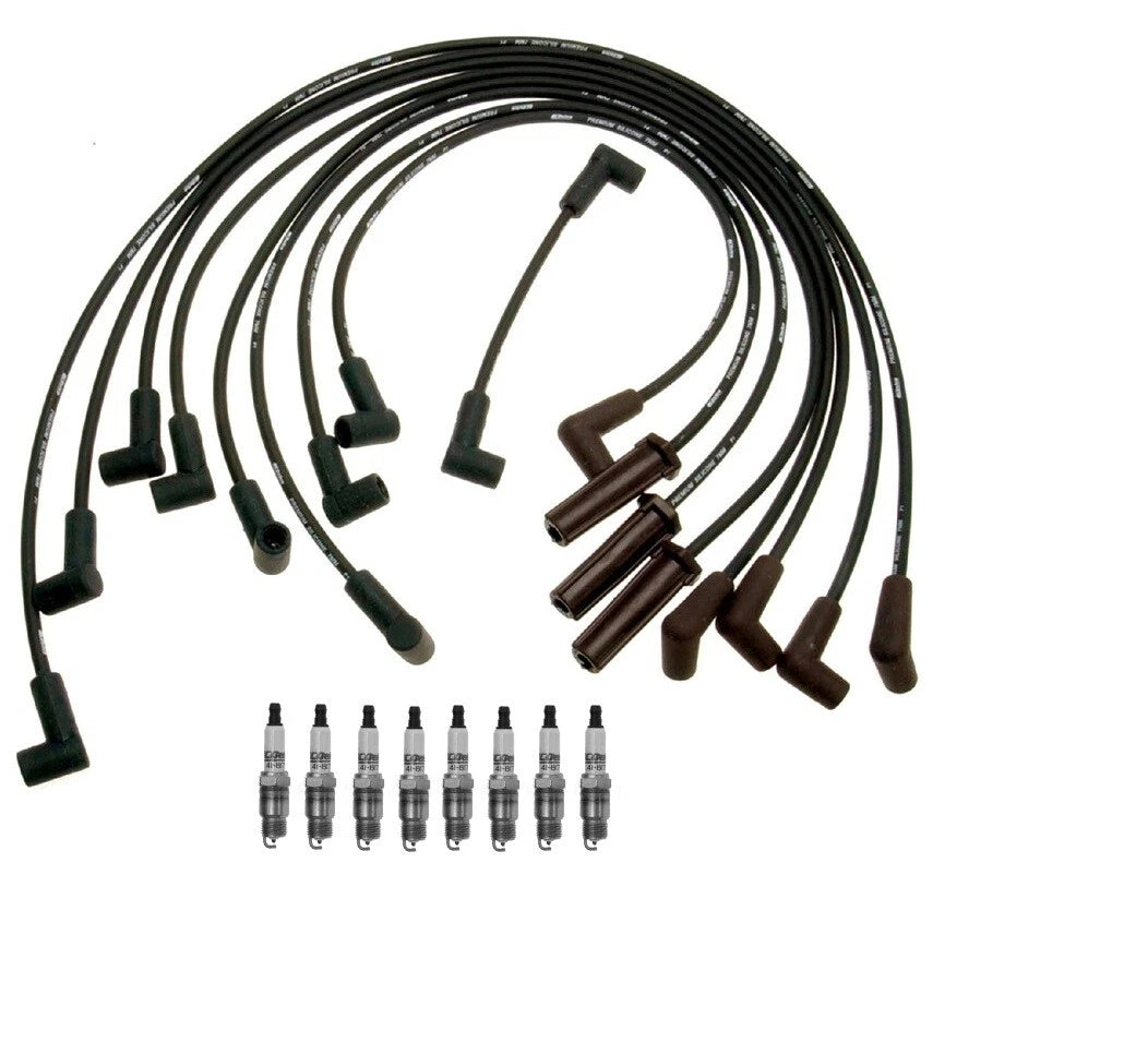 Ignition Wire Set 8 for Chevy 5.0 VIN H (GM OE)
