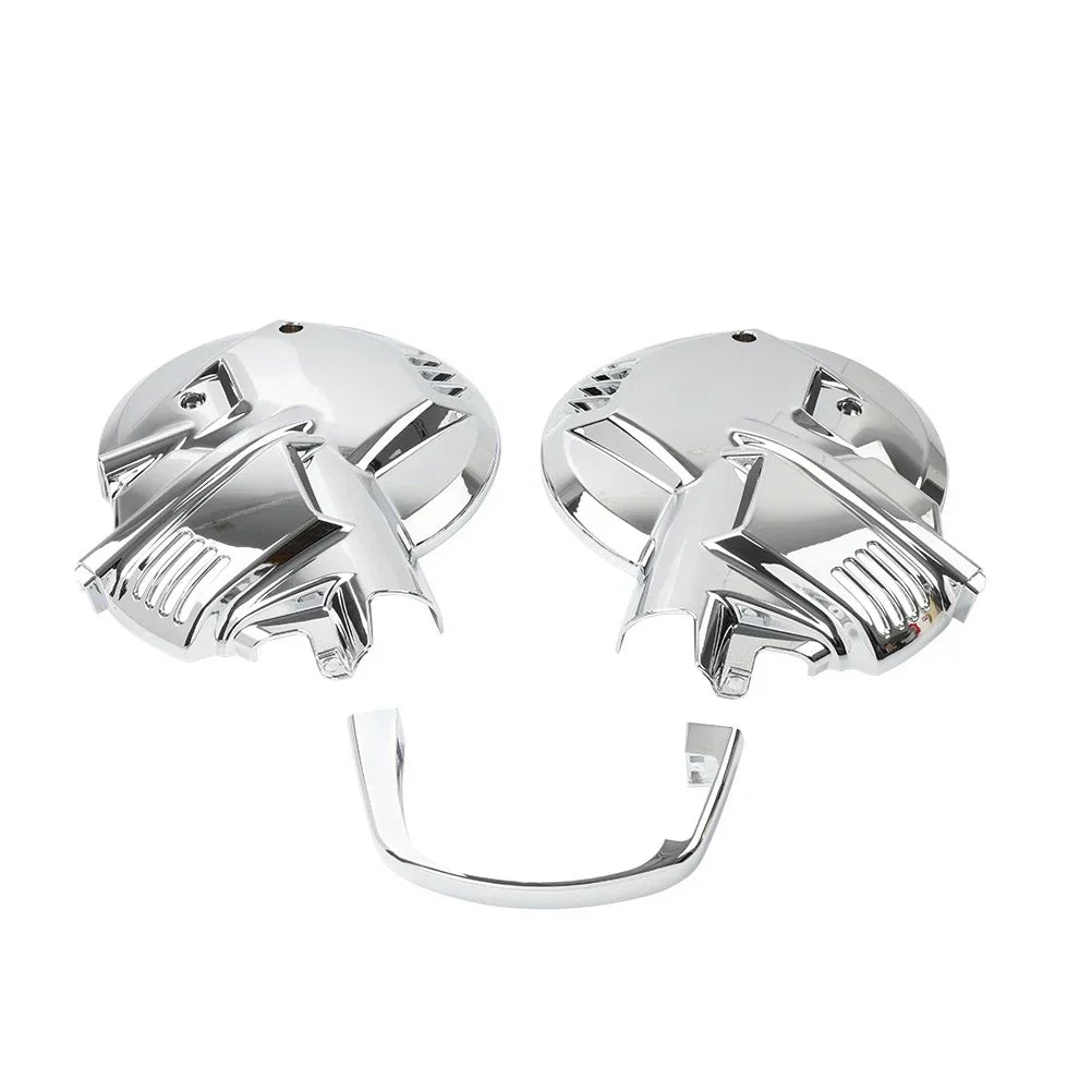 Chrome Front Brake Rotor Disc Covers for Honda Goldwing GL1500 88-00