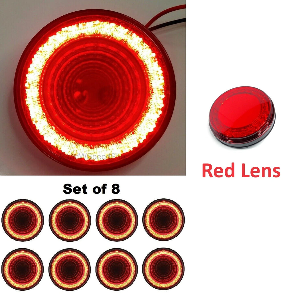 LED Stop Light 4-Inch Round Replacement for Toyota HiLux (2005–2015)