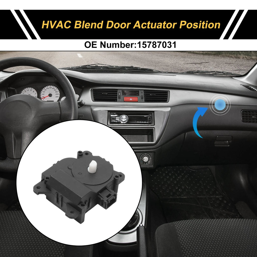 HVAC Heater Blend Door Actuator for Buick Lucerne (2006–2011) No. 15787031