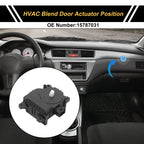 HVAC Heater Blend Door Actuator for Buick Lucerne (2006–2011) No. 15787031
