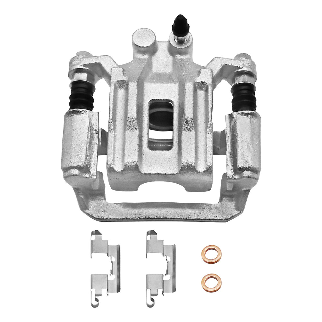 Rear Disc Brake Calipers w/ Brackets for Nissan Frontier, Xterra, Suzuki Equator (2005–2019)