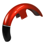 21" Front Fender for Harley Street Glide (1997–2013) Sunset Orange/Black Fade