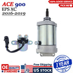 Starter Motor with Solenoid Relay for Polaris ACE 900 EPS/EPS XC (2016–2019)