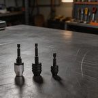 3pc Quick Change Drill Chuck Adapter for Angle Grinder (6-35mm)