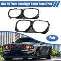 1 Pair Headlight Lamp Bezel Trim 68259053AB for Dodge Challenger (2015–2023)