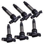 Set of 6 Ignition Coils for Volvo XC60 3.0L (2010–2016) & Land Rover LR2 3.2L