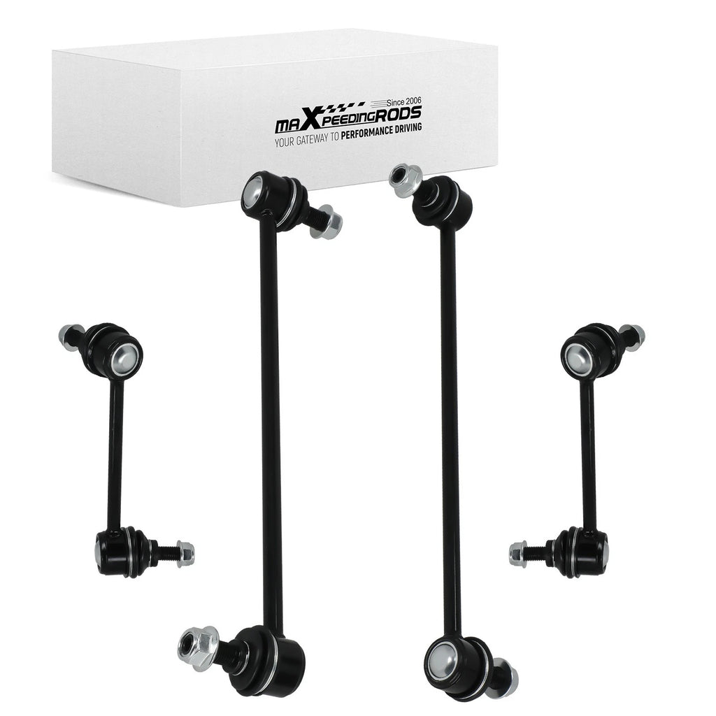 Set of 4 Front Rear Stabilizer Sway Bar End Links for Acura MDX (2001–2006) / Honda Pilot (2003–2008)