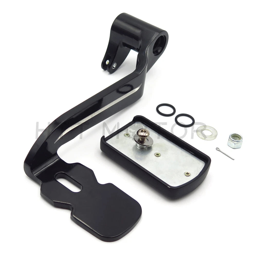 Extended Brake Pedal Gear Skull for Harley Touring Trikes (2014–2018)