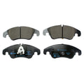 Set of 4 Hella Front Low-Met Disc Brake Pads for Audi A6 A6 Quattro Q5 A7