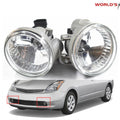 Set of 2 Fog Lights for Toyota Highlander (2004–2007) Clear Bumper