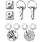 2X Fastening Nut Set A4519880067 for Smart For451 Fortwo (2007–2014)