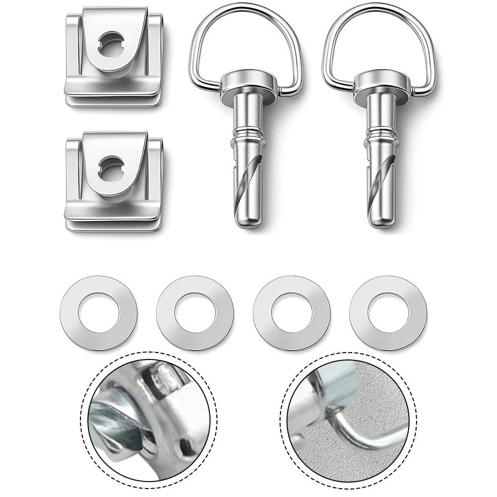 2X Fastening Nut Set A4519880067 for Smart For451 Fortwo (2007–2014)