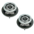 Set of 2 Timken Front Wheel Bearing Hub Kit for Dakota Durango (RWD, 4WD)