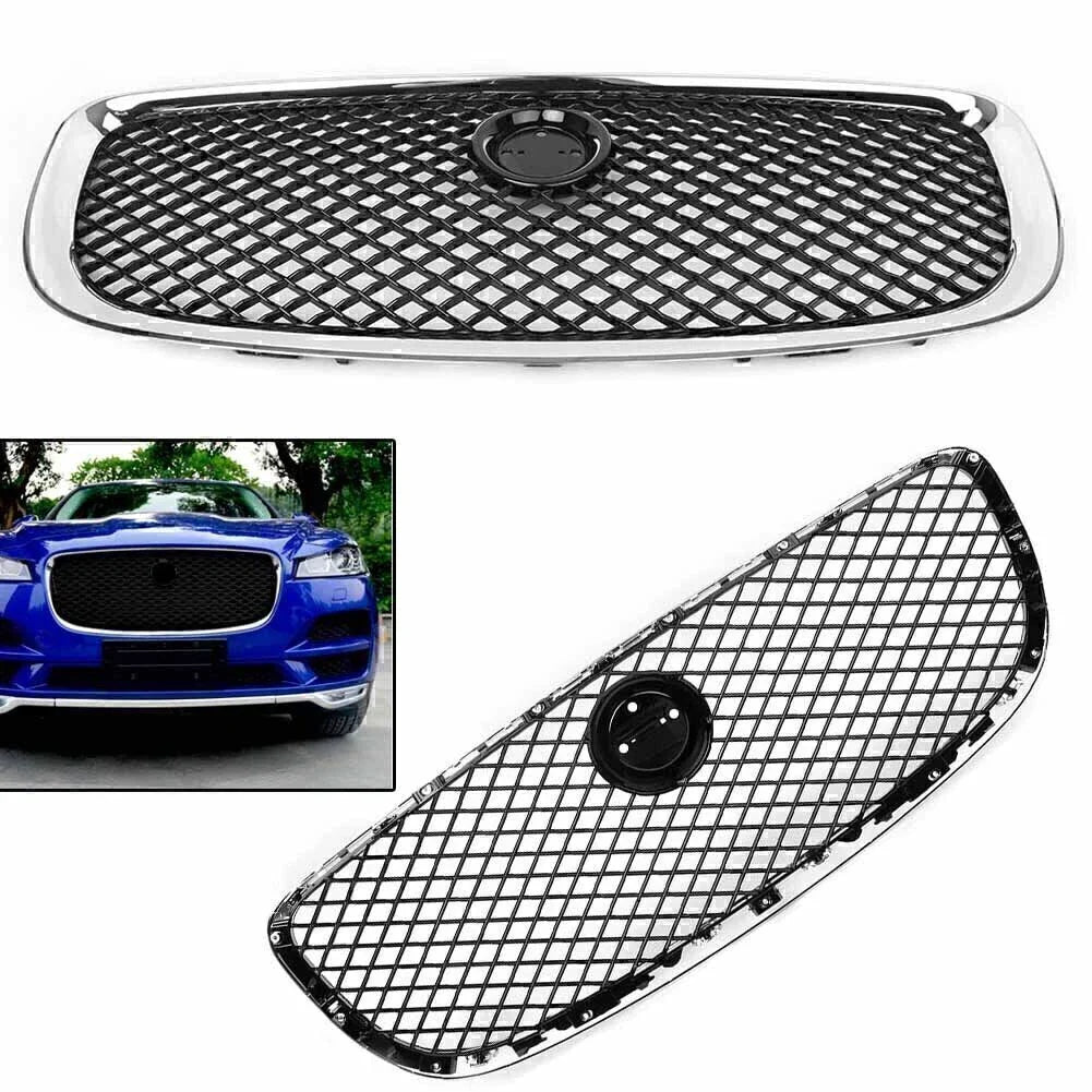 Upper Mesh Grille Radiator Grill for Jaguar XJ (2010-2015)