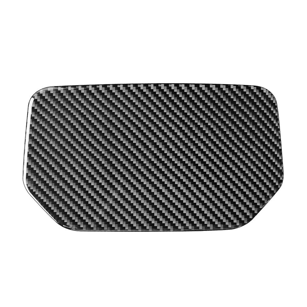 Carbon Fiber Dashboard Storage Box Cover Trim for Toyota Tundra (2014–2021)
