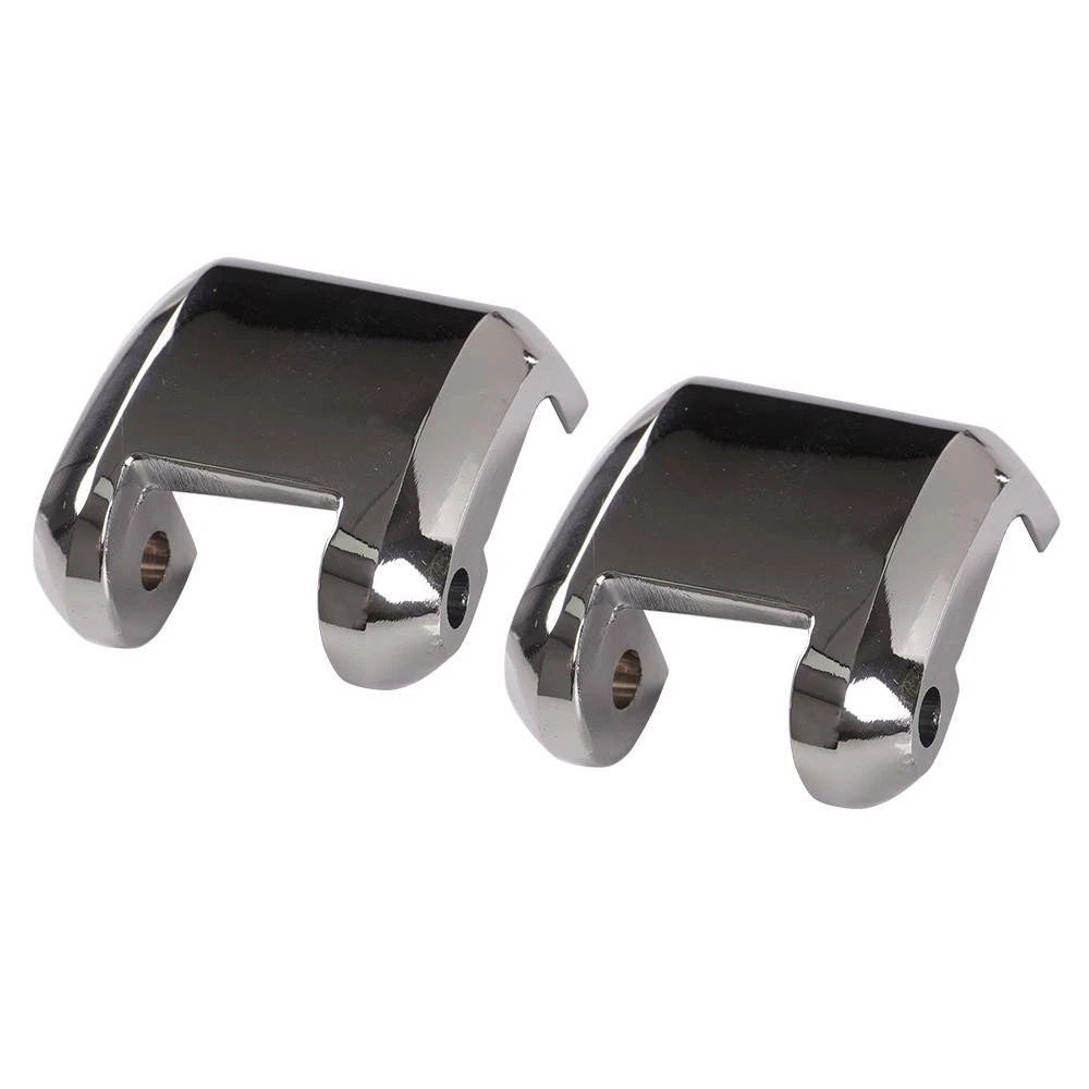 Chrome Hinges Latch for Harley Razor/Chopped/King Pack Trunk (2014–2023)
