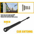 9" Short Black Antenna Mast for Toyota Tundra (2000–2020) EF