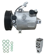 AC Compressor Kit Replacement for Mitsubishi Mirage 1.2L (2016–2017)