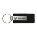 Black Leather Keychain KC1540.MRY - Officially Licensed for Mercury