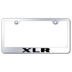 Stainless Steel License Plate Frame - Officially Licensed for Cadillac XLR