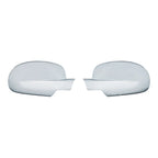 Mirror Covers Replacement for 2007–2014 Chevy Suburban with Puddle Cutout