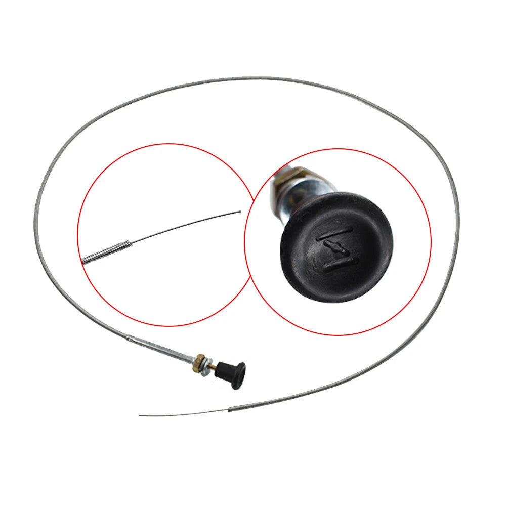2 Pack Push Pull Choke Cable for Universal Applications (63")