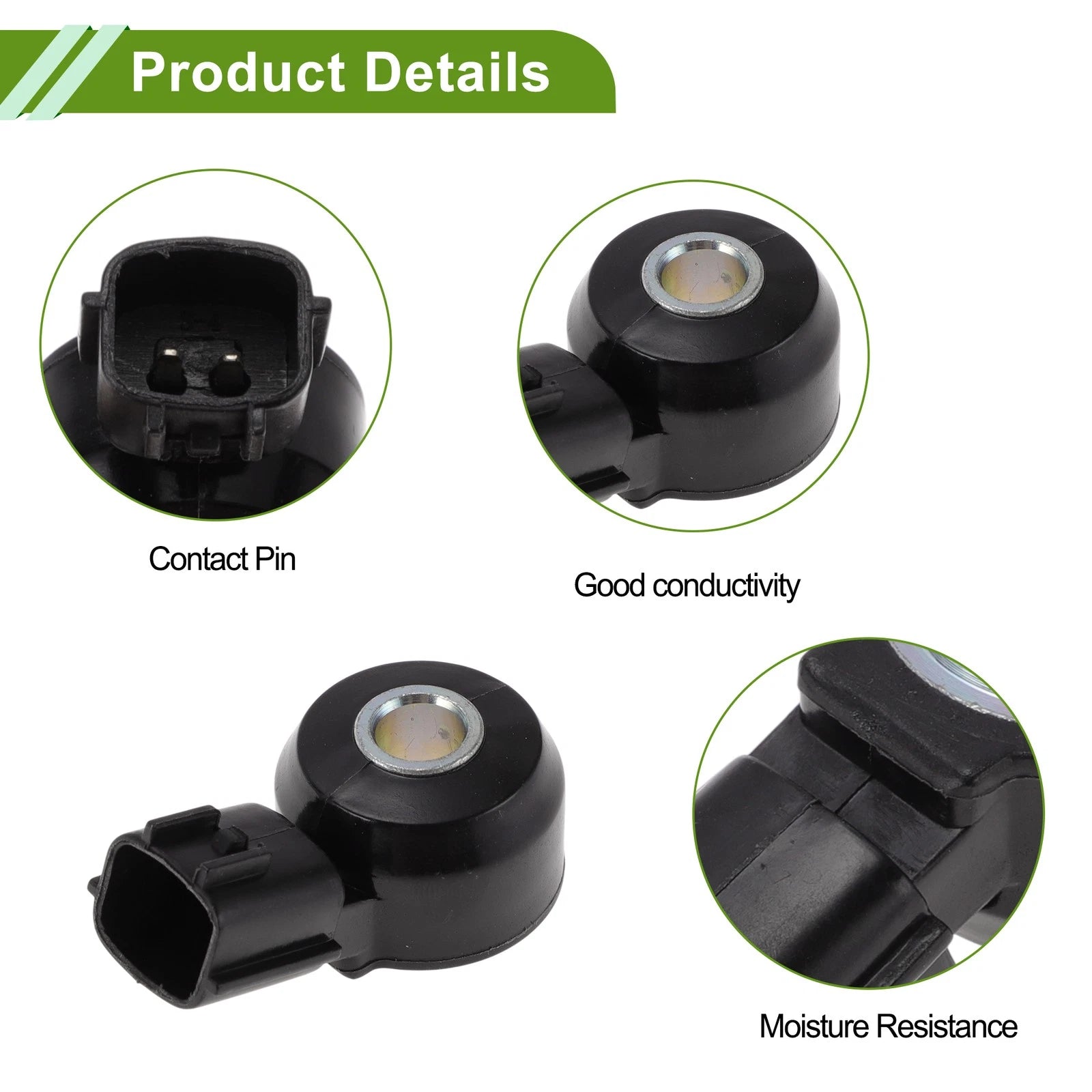 1 Pc Ignition Knock Detonation Sensor No.XF5Z12A99AA for Nissan Frontier (1999–2004)