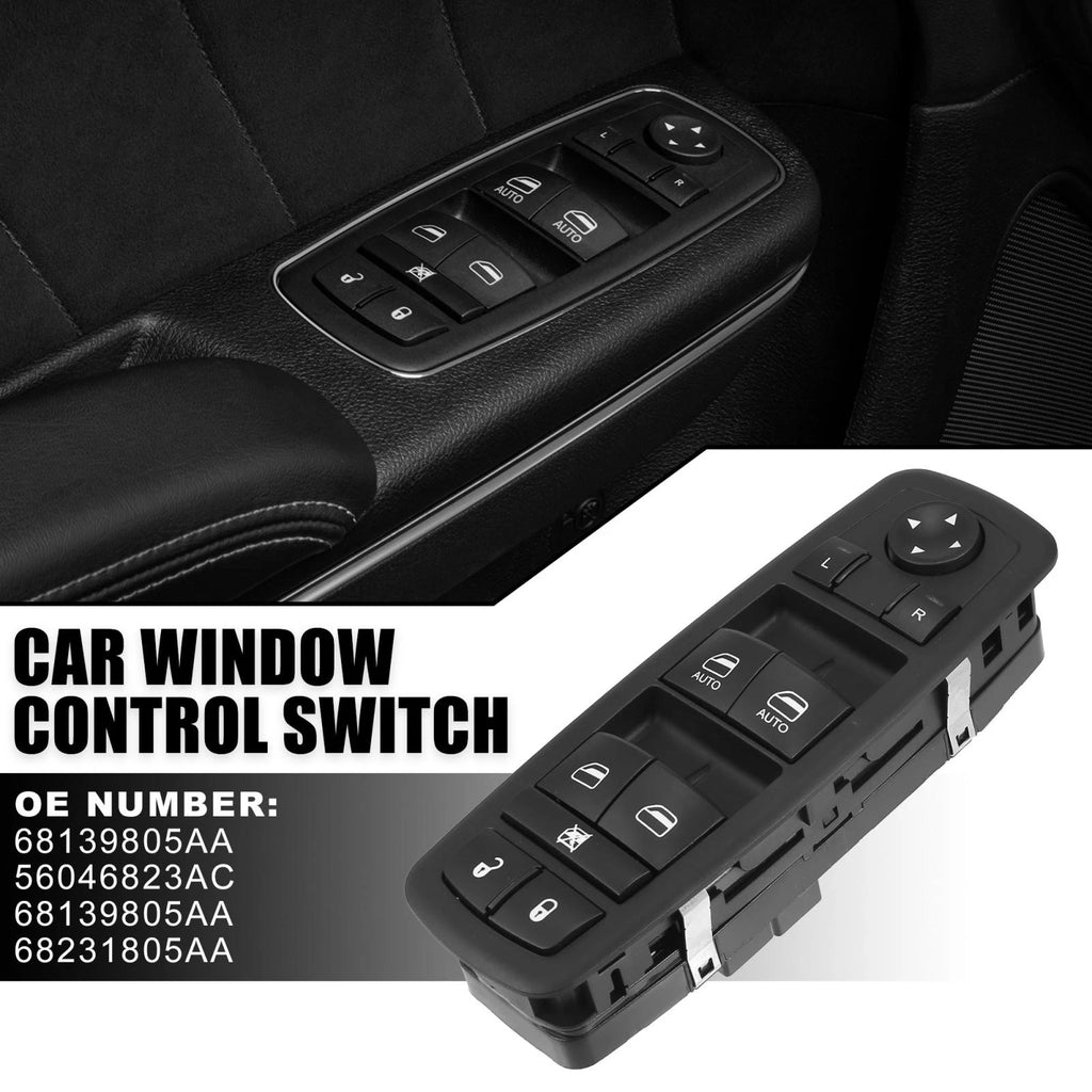 Car Window Switch Button Panel for Ram 5500 (2010–2023) 68231805AA