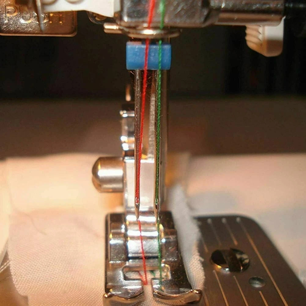Set of 2 Twin Needles for Sewing Machine (Stainless Steel)