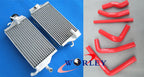 Aluminum Radiator & Silicone Hose for 2000-2001 Honda CR250 CR250R