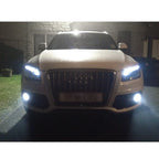 2x 6000K White 100W H15 LED DRL Bulb for Audi A3 (2015-2016)