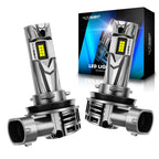 2X NOVSIGHT 9005 HB3 H11 LED Headlight Bulb Conversion Kit for Hi/Low Beam