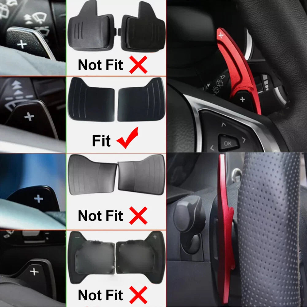 Steering Wheel Shifter Paddle Extensions for Ford Fusion, Mondeo, Lincoln (2013–2020)