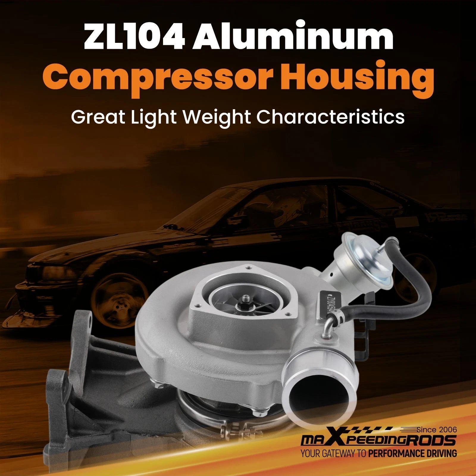 Turbocharger Kit for Chevrolet Silverado 2500 HD 3500 6.6L (2001–2007) 8972571602