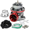 Universal Red Type-FV 2-Bolt Blow Off Valve + 2.5" Dual Port Flange Adapter
