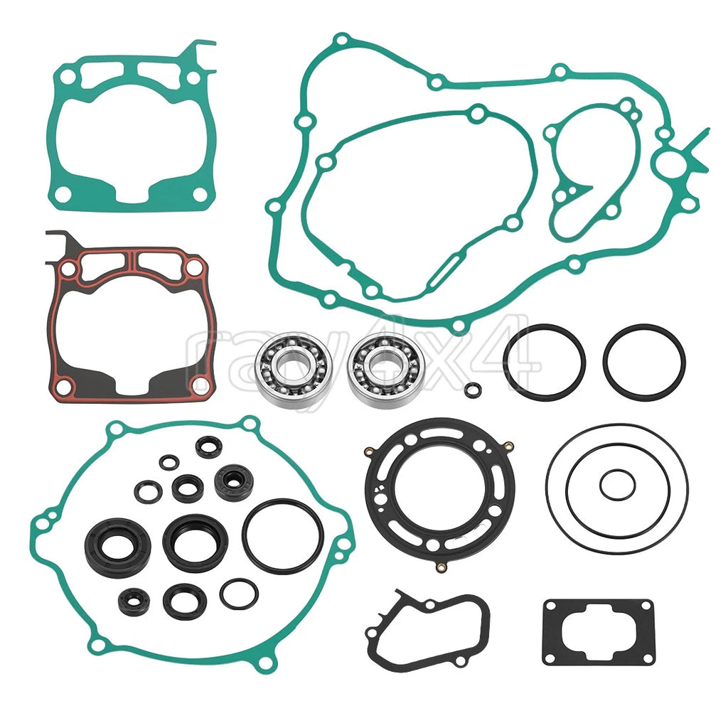 Full Engine Gasket Kit Set & Bearings for Yamaha YZ125 (2005–2021)
