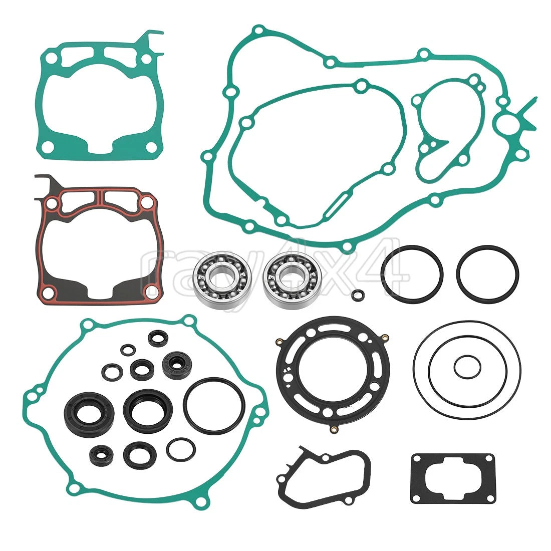 Full Engine Gasket Kit Set & Bearings for Yamaha YZ125 (2005–2021)