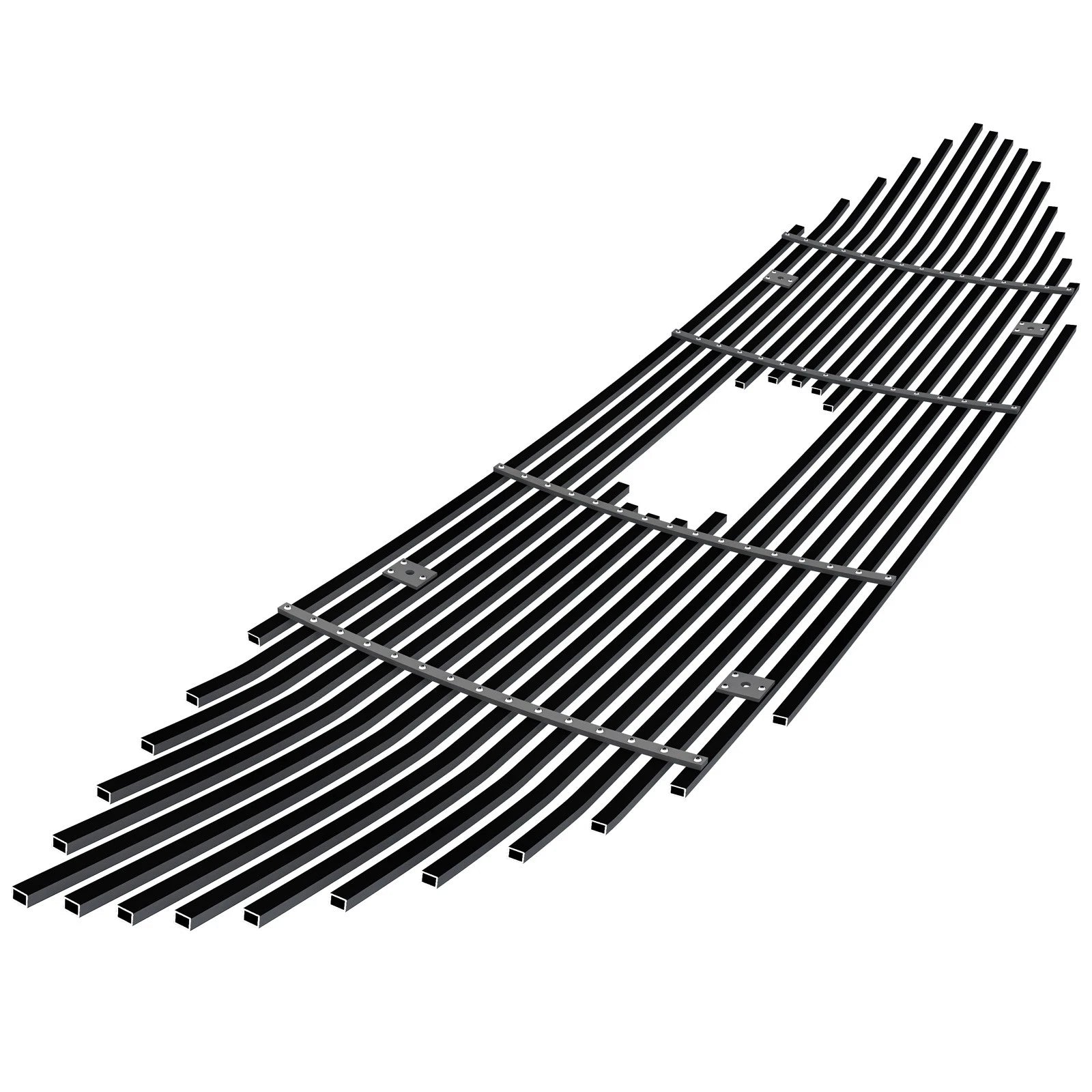 Upper Stainless Black Billet Grille Insert for Ford Edge ST/ST-Line/SE/SEL (2019-2024)