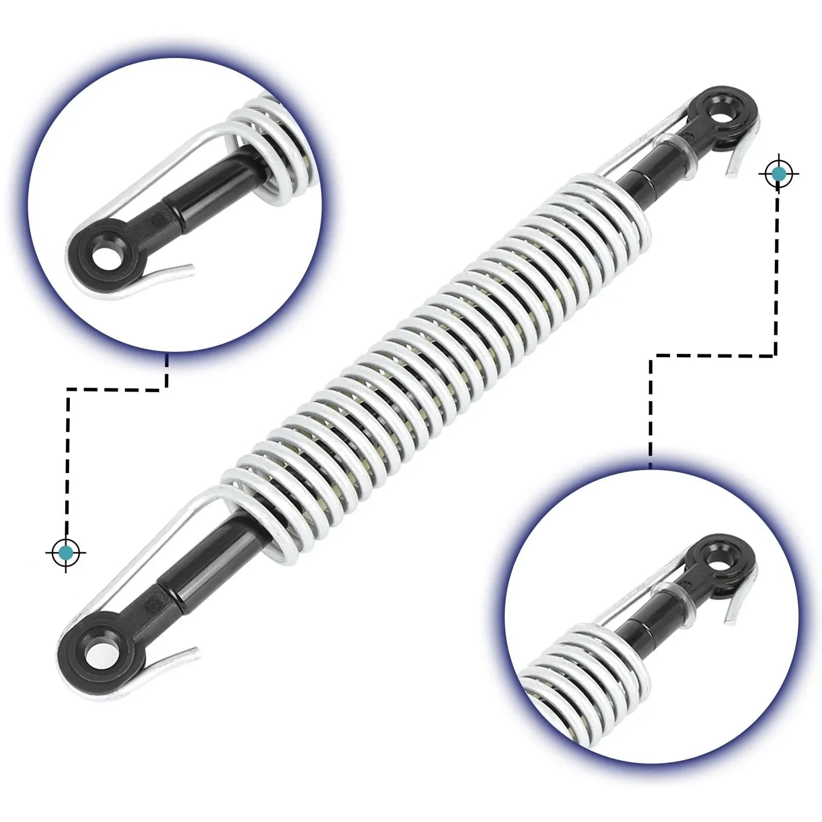 Rear Trunk Lift Supports Struts Gas Spring for BMW 528i (2008 - 2010)
