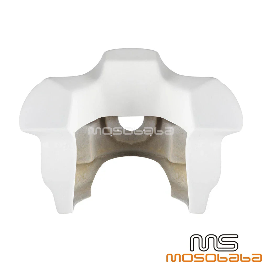 White Upper Lower Fairings w/7" Headlight & Mounts for Harley Low Rider (2016-2023)