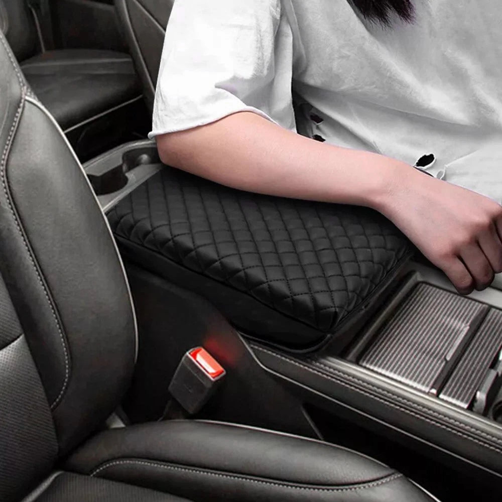Leather Console Armrest Cover Pad for Dodge RAM (2019–2024)