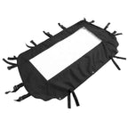 Black Soft Rear Panel Window for Arctic Cat Wildcat Trail (2014–2019)