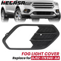 Right Side Fog Light Cover Bezel for Ford Escape (2017–2019)
