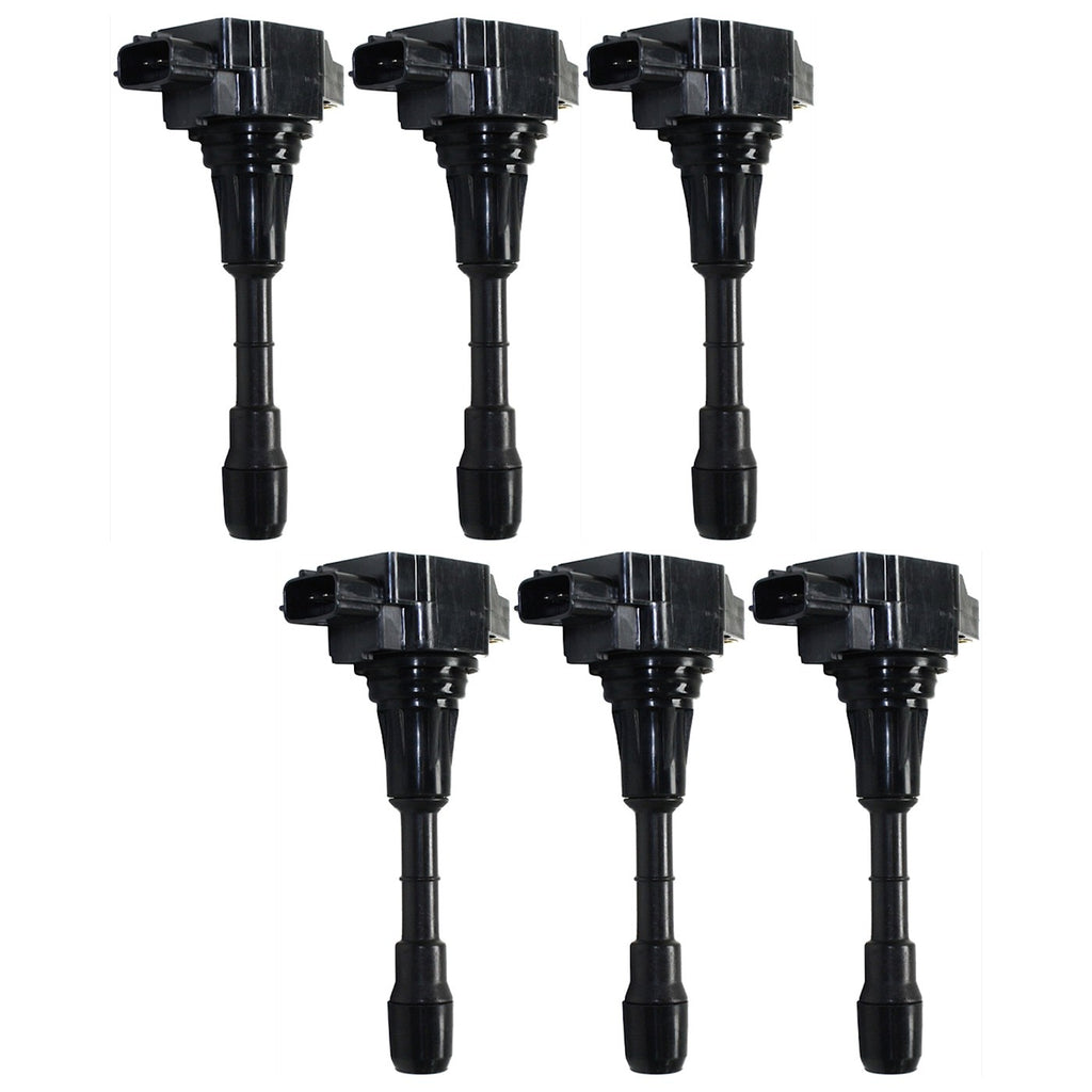 Ignition Coils Set of 6 for Nissan Maxima Murano Pathfinder INFINITI QX60