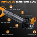6X Ignition Coil Pack for Ford F-150, Explorer, Lincoln Ecoboost 3.5L (2011–2023) UF646
